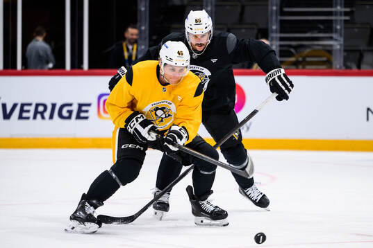 Blake Lizotte and Erik Karlsson