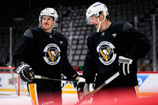 Sidney Crosby and Erik Karlsson