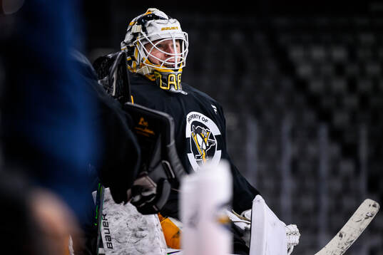 Goaltender Filip Larsson