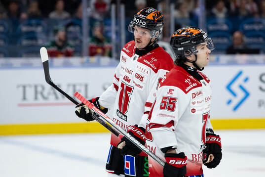 Örebros Patrik Karlkvist och David Quenneville