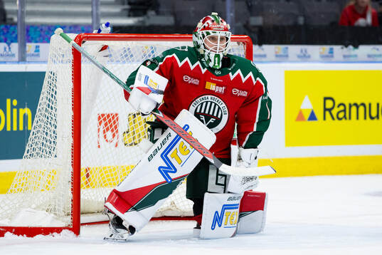 Frölundas målvakt Lars Johansson