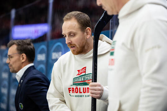 Frölundas materialförvaltare Pontus Widerström