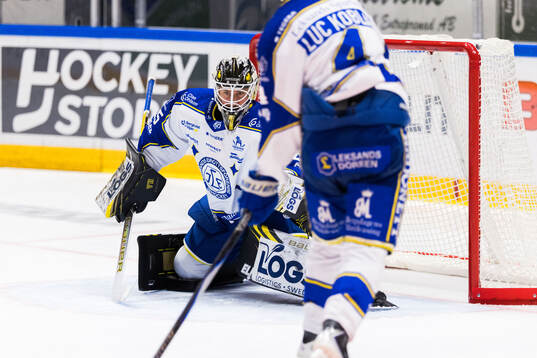 Leksands målvakt Robin Christoffersson