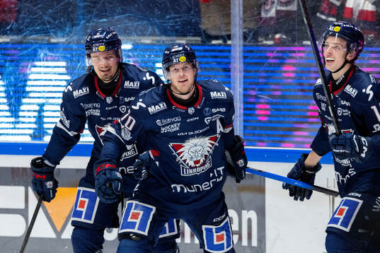Linköpings Eskild Bakke Olsen, Fredrik Karlström och Loke
