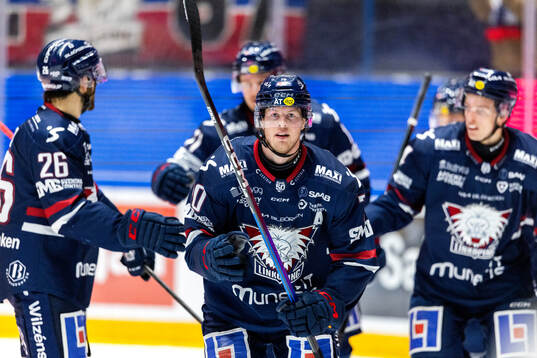 Linköpings Fredrik Karlström jublar