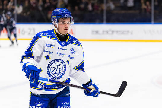 Leksands Olle Strandell deppar