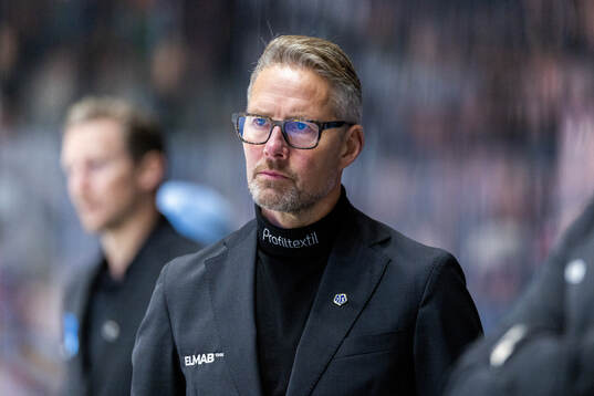 Leksands tränare Johan Hedberg