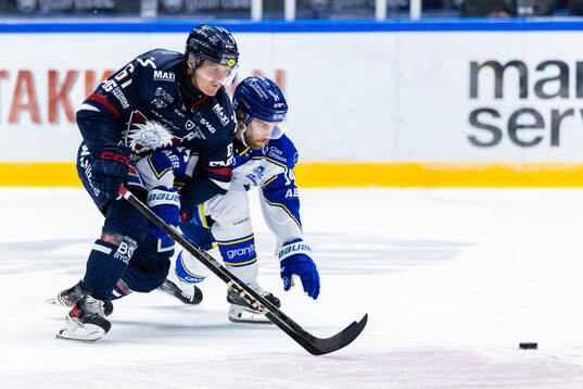 Linköpings Markus Ljungh och Leksands Oskar Lang