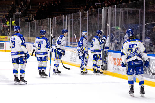 Leksands spelare deppar