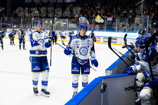 Leksands Tinus Luc Koblar och Andro Kaderli deppar