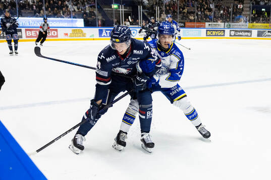 Linköpings Loke Krantz och Leksands Marcus Karlberg