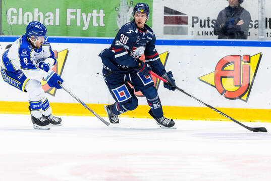 Leksands Matt Caito och Linköpings Johan Södergran