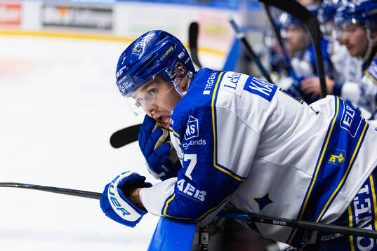 Leksands Marcus Karlberg deppar