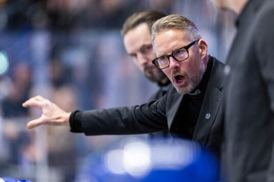 Leksands tränare Johan Hedberg