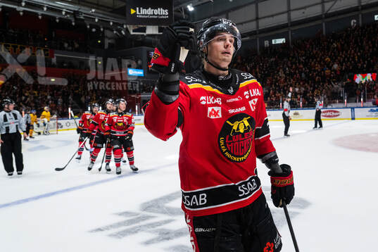 Luleås Markus Nurmi jublar