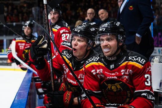 Luleås Erik Gustafsson och Pontus Själin