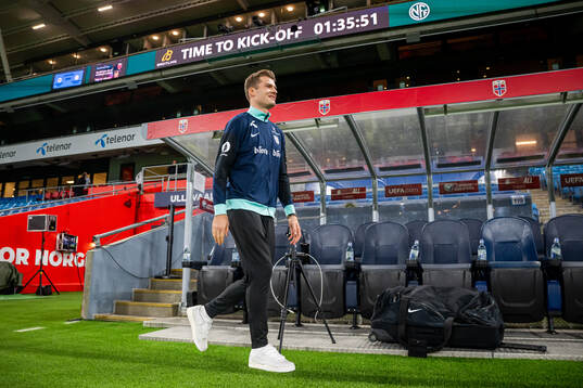 Alexander Sørloth of Norway
