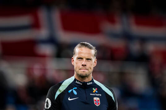 Goalkeeper Ørjan Nyland of Norway