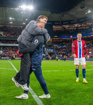 Leo Østigård, Martin Ødegaard and Erling Braut Haaland