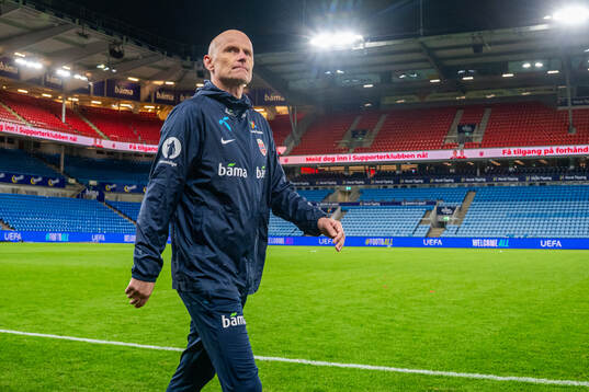 Ståle Solbakken, head coach of Norway