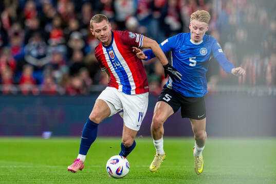 Julian Ryerson of Norway and Rocco Shein of Estonia