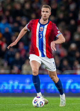 Kristoffer Ajer of Norway
