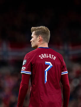 Alexander Sørloth of Norway