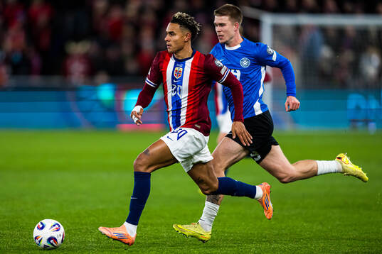 Antonio Nusa of Norway