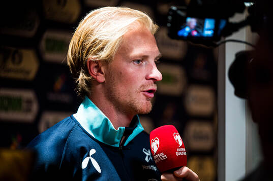 Morten Thorsby of Norway