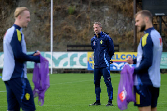 Head coach Graham Potter of the Swedish national football