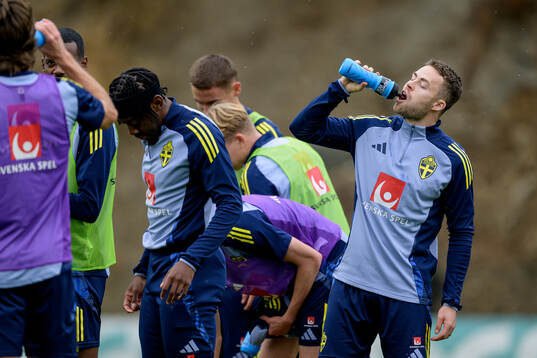 Gabriel Gudmundsson of the Swedish national football team