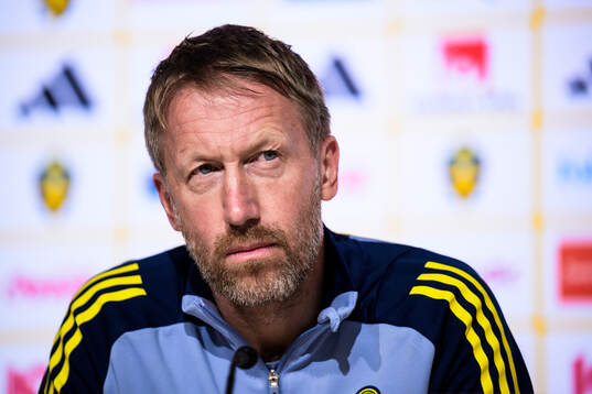 Head coach Graham Potter of the Swedish national football