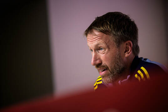 Head coach Graham Potter of the Swedish national football