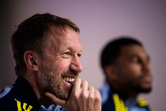 Head coach Graham Potter of the Swedish national football