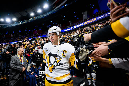 Sidney Crosby of Pittsburgh Penguins