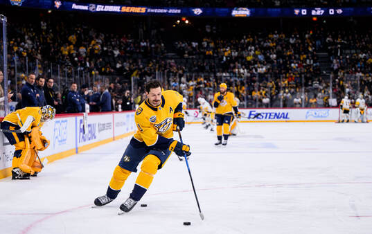 Filip Forsberg of Nashville Predators