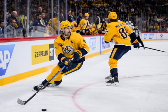 Filip Forsberg of Nashville Predators