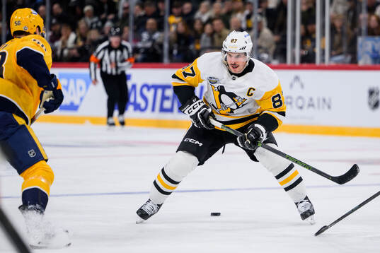 Sidney Crosby of Pittsburgh Penguins