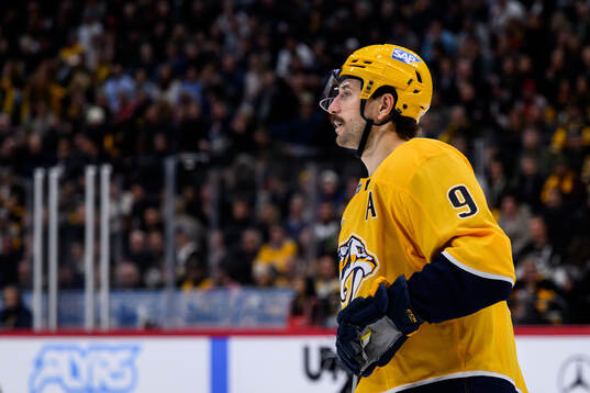 Filip Forsberg of Nashville Predators