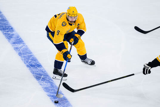 Filip Forsberg of Nashville Predators