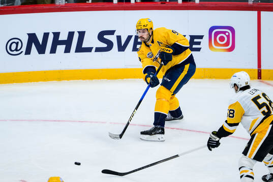 Filip Forsberg of Nashville Predators