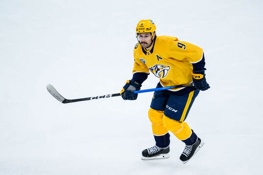 Filip Forsberg of Nashville Predators