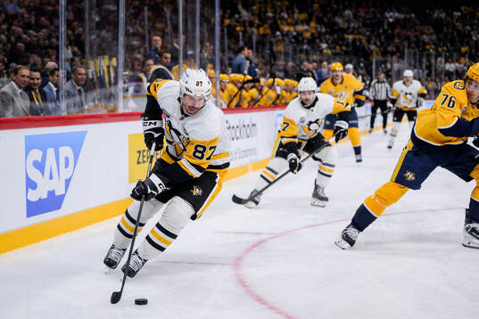 Sidney Crosby of Pittsburgh Penguins