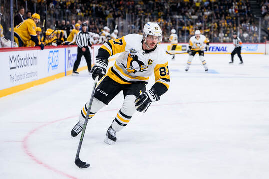 Sidney Crosby of Pittsburgh Penguins