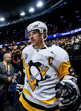 Sidney Crosby of Pittsburgh Penguins