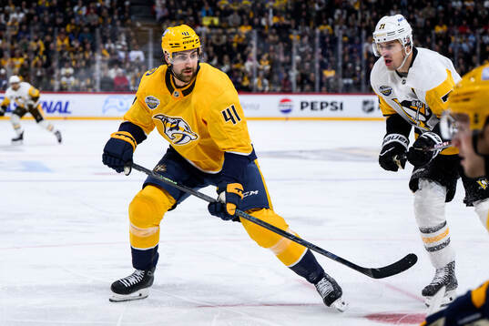 Nicolas Hague of Nashville Predators