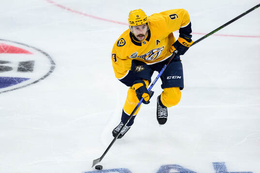 Filip Forsberg of Nashville Predators