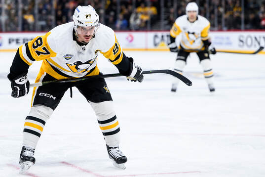 Sidney Crosby of Pittsburgh Penguins