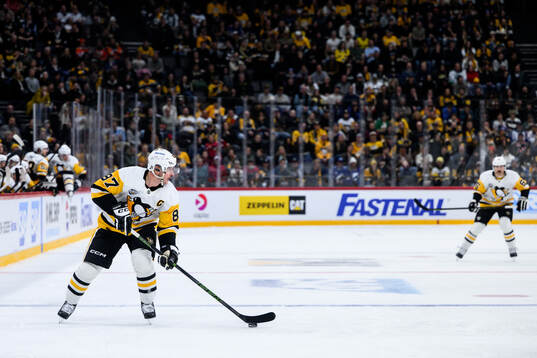 Sidney Crosby of Pittsburgh Penguins