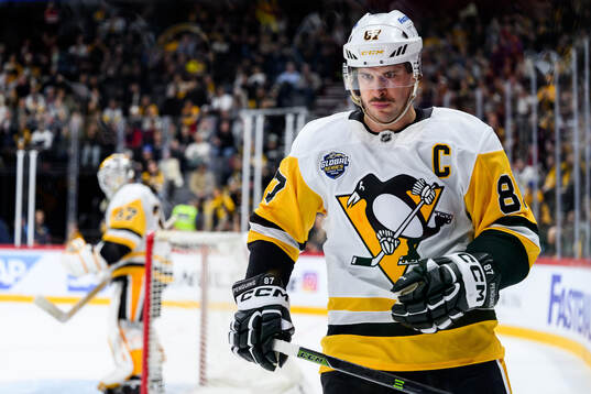 Sidney Crosby of Pittsburgh Penguins